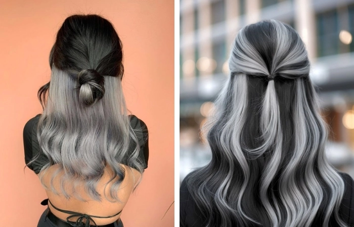 Thử liền cách pha màu nhuộm xám khói đẹp như salon