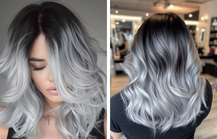 Chia sẻ cách pha màu tóc xám khói cho màu ưng ý