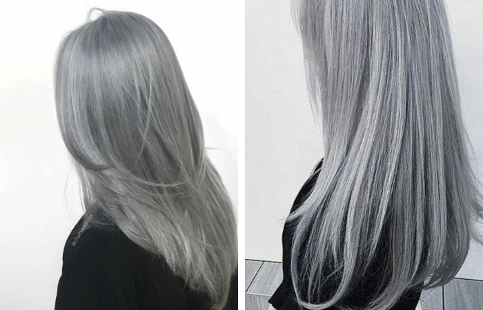 Làm đẹp tại nhà với cách nhuộm màu khói xám