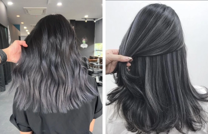 Nhiều người vẫn thắc mắc màu xám khói có phải tẩy tóc không