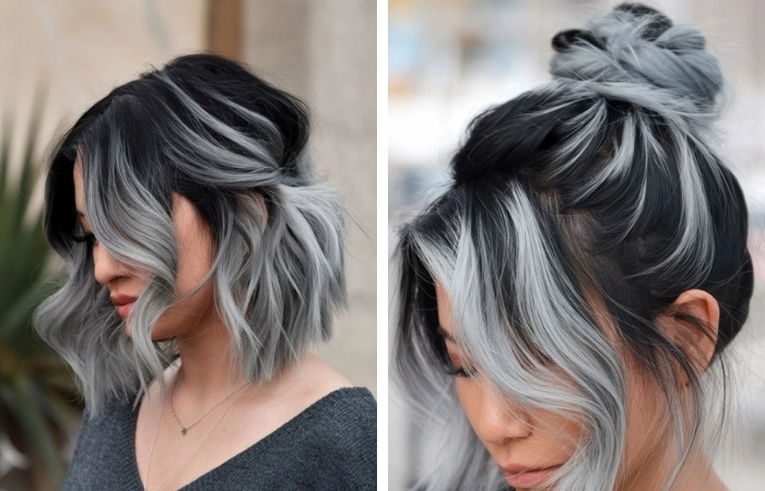 Xem ngay bảng màu tóc xám khói chuẩn salon