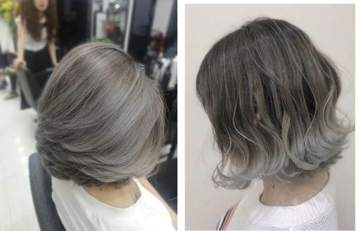Chọn chuẩn salon với thuốc nhuộm tóc loreal màu xám khói