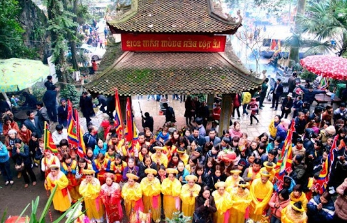 Thời gian chính thức thời gian tổ chức lễ hội đền đuổm