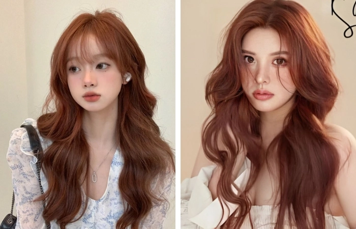 Chọn ngay nâu đỏ ánh cam cho diện mạo mới