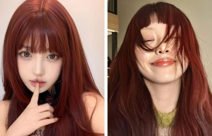 Khám phá công thức nhuộm đỏ cam chuẩn đẹp