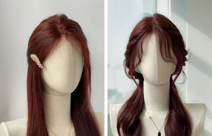 Hướng dẫn công thức nhuộm màu cam đỏ dễ dàng