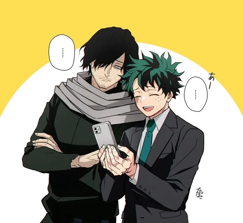 Mối quan hệ đầy cảm xúc trong Aizawa x Deku