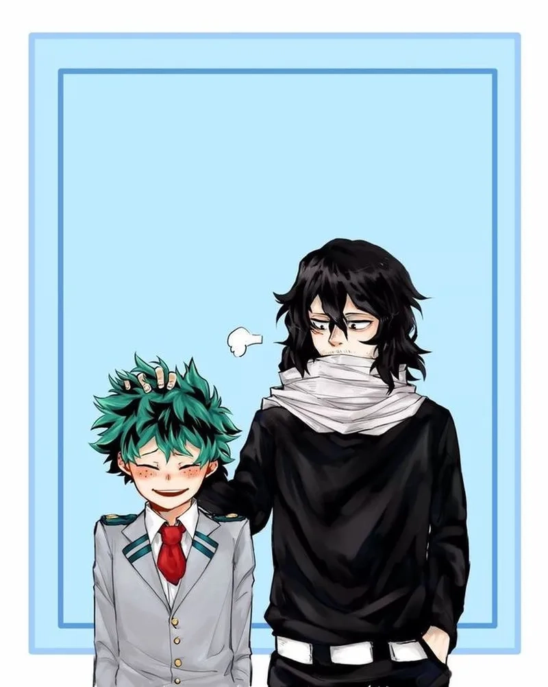 Tình bạn khăng khít giữa Deku x Aizawa qua loạt ảnh