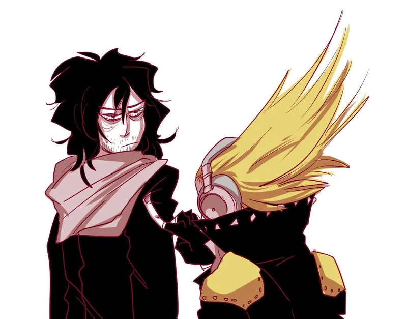 Câu chuyện cảm động của Hizashi x Aizawa khiến fan rơi lệ