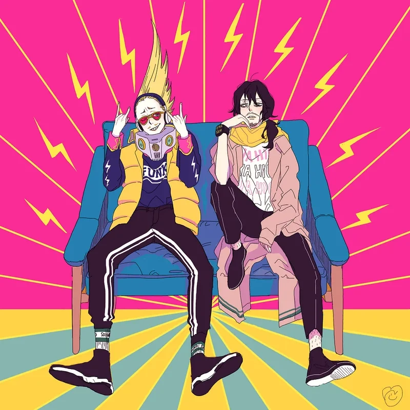 Loạt hình đẹp mê hồn từ Aizawa x Mic fanart