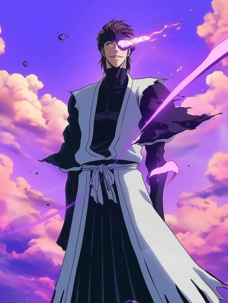 Aizen Sosuke anime tỏa sáng trong những pha hành động