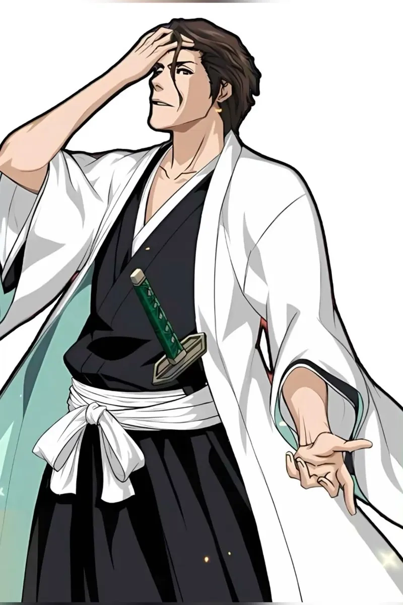 Aizen Sosuke chair làm nổi bật quyền lực trong Bleach