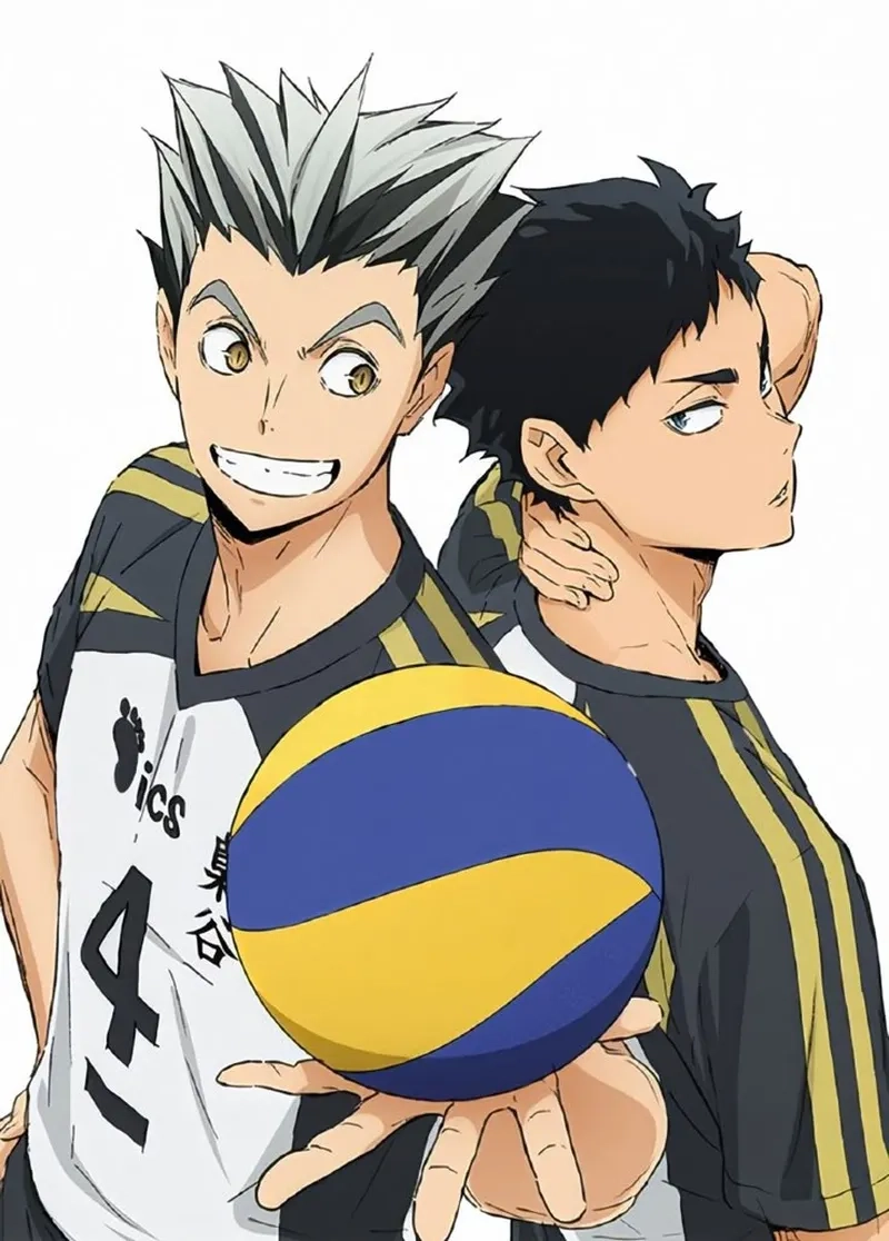 Akaashi x Bokuto là cặp đôi được yêu thích trong cộng đồng fan