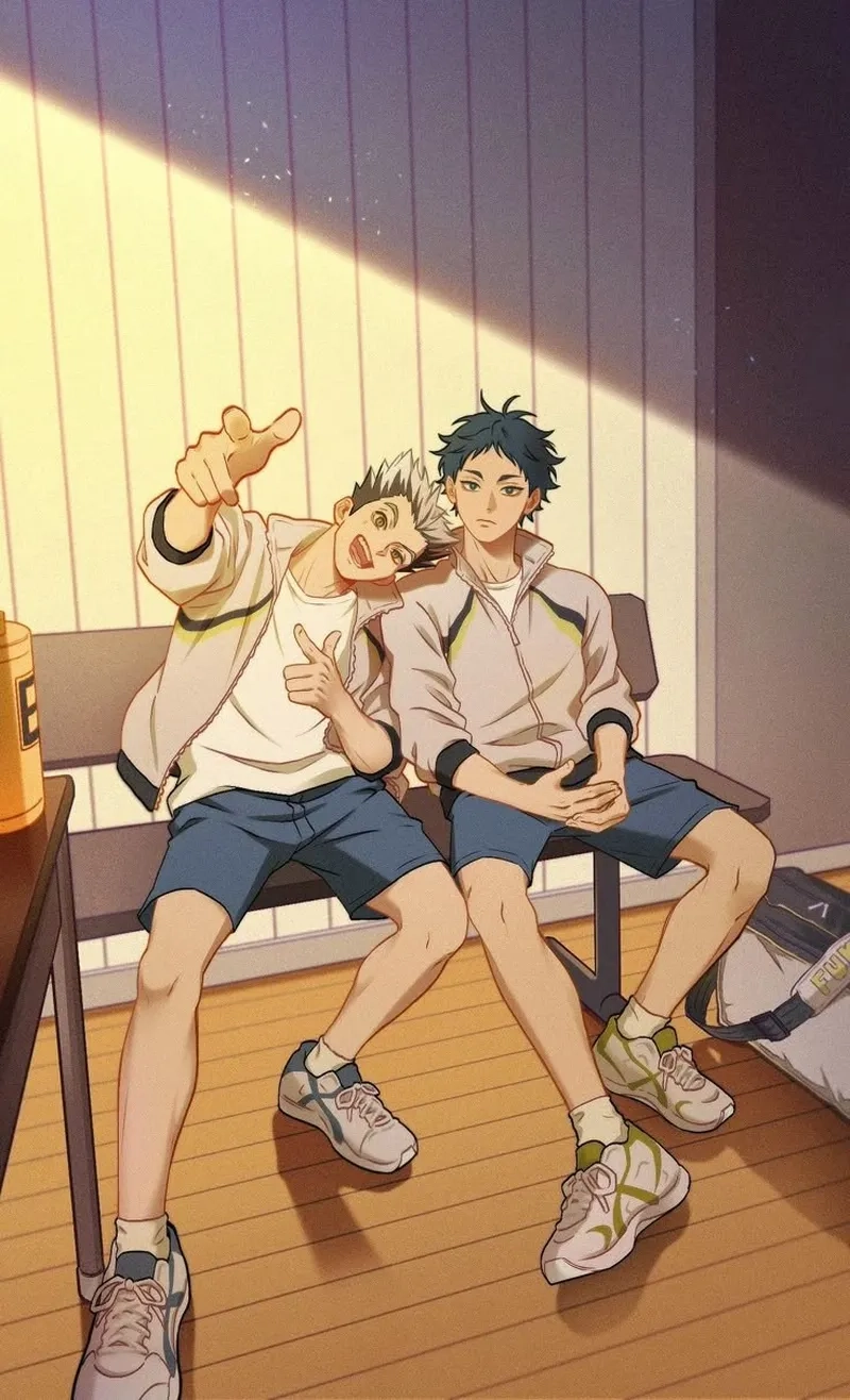 Bokuto x Akaashi tạo nên những khoảnh khắc đáng nhớ