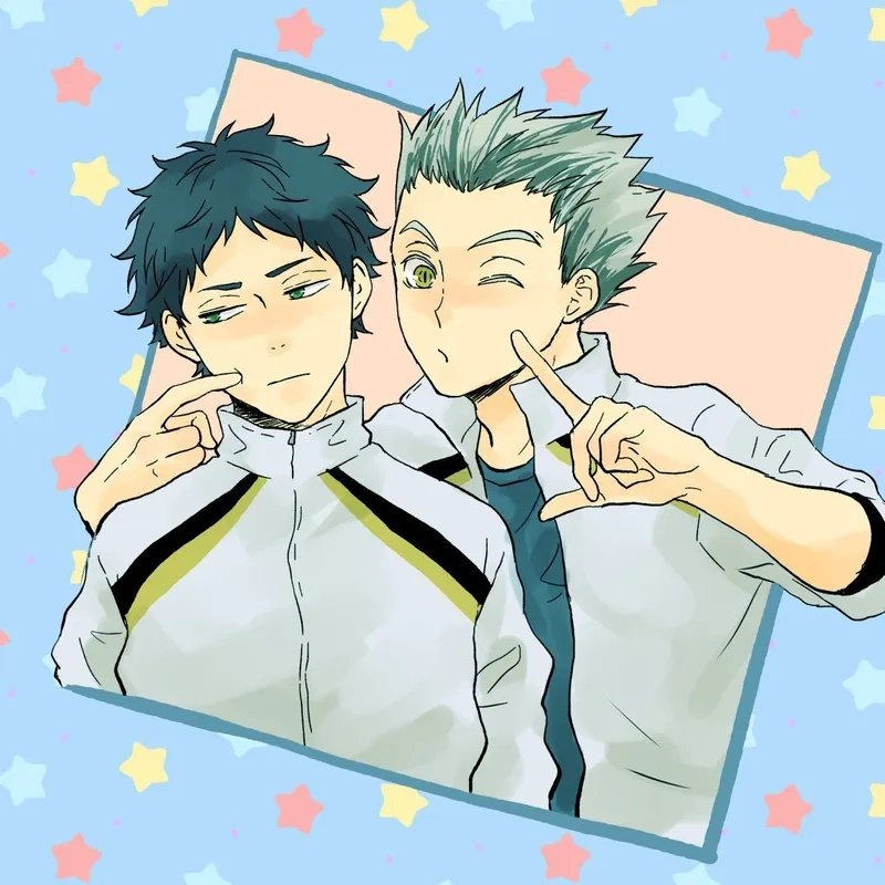 Bokuto Akaashi Haikyuu là cặp đôi nổi bật trong series
