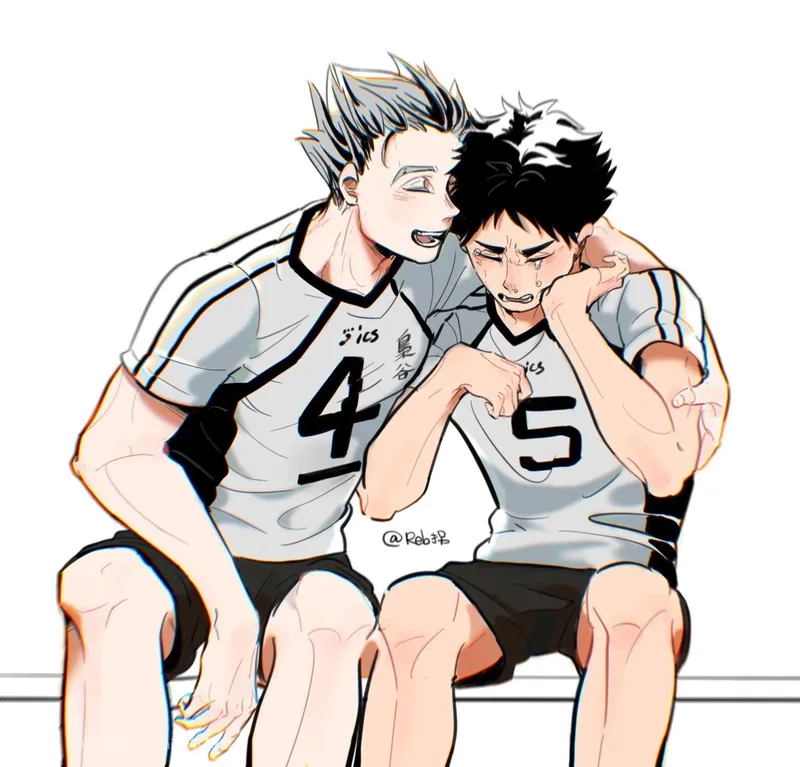 Otp Bokuto x Akaashi Haikyuu là cặp đôi được yêu thích nhất