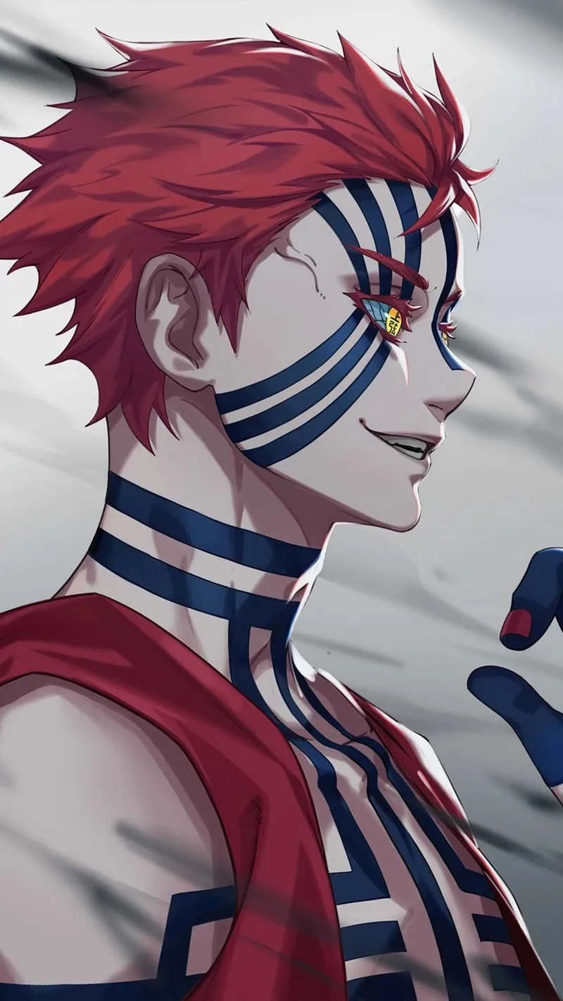 Demon Slayer Akaza Fanart không thể thiếu trong bộ sưu tập của bạn