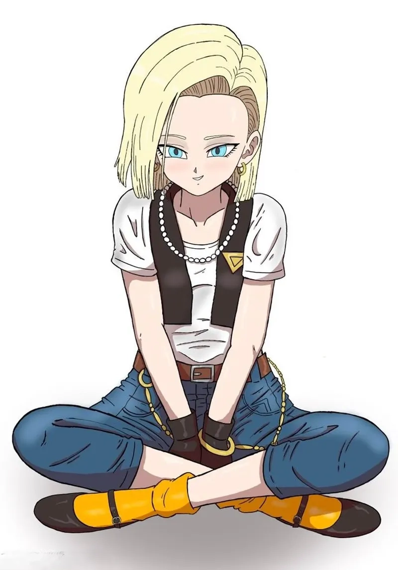 Dragon Ball Android 18 luôn thu hút mọi ánh nhìn bằng vẻ đẹp mạnh mẽ