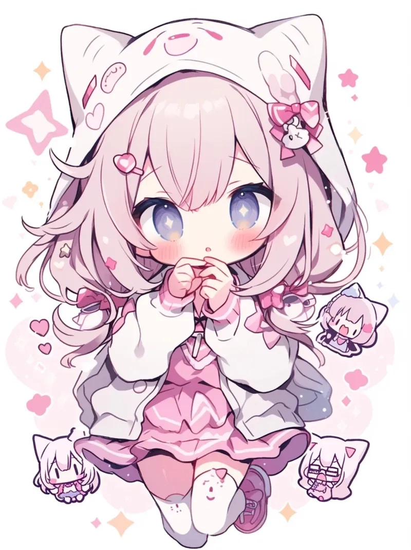 Ngập tràn cảm xúc với anime chibi hình cute mới nhất