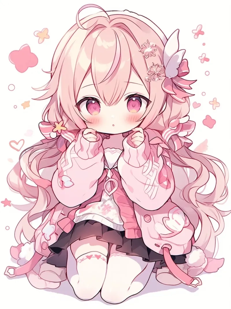 Đỉnh cao dễ thương từ anime chibi siêu cute khiến bạn tan chảy