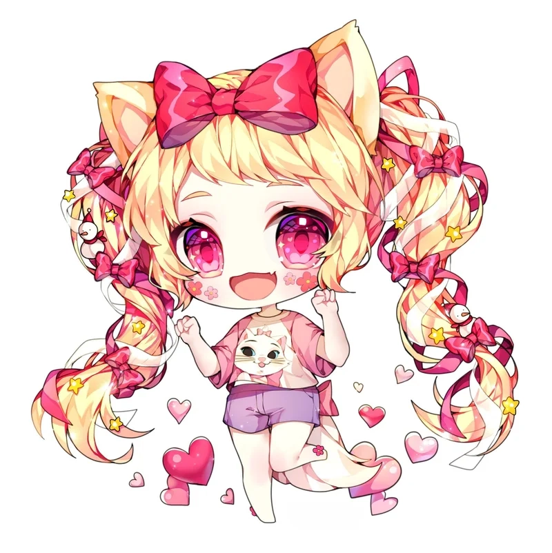 Bộ ảnh cute chibi này sẽ mang lại năng lượng tích cực cho bạn