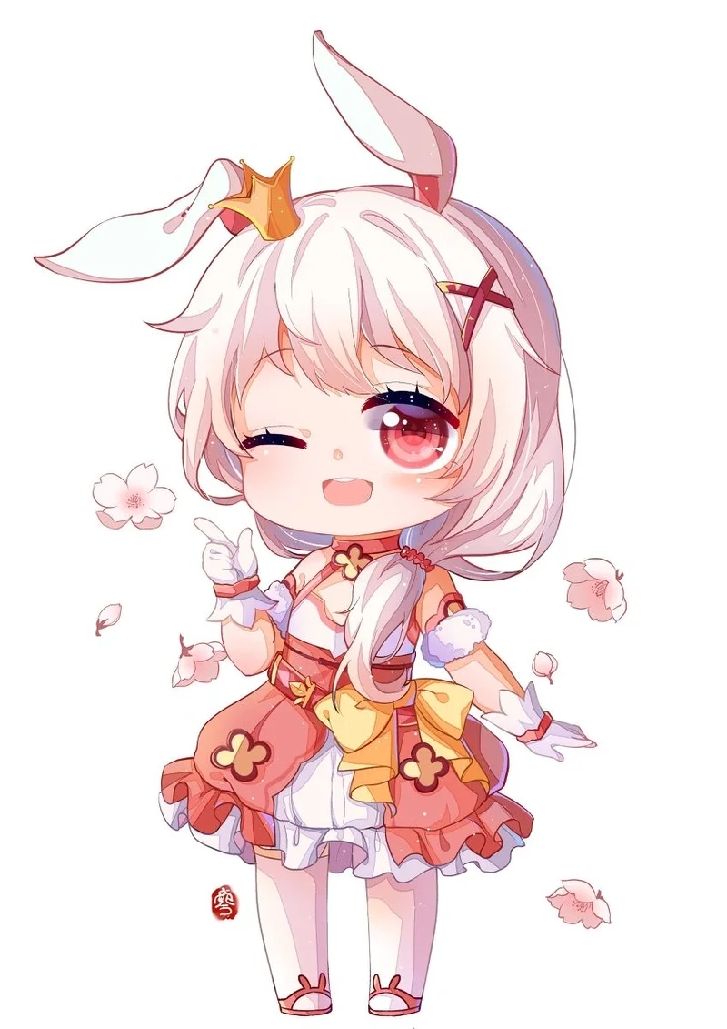 Cập nhật ngay bộ hình chibi dễ thương đơn giản siêu dễ thương