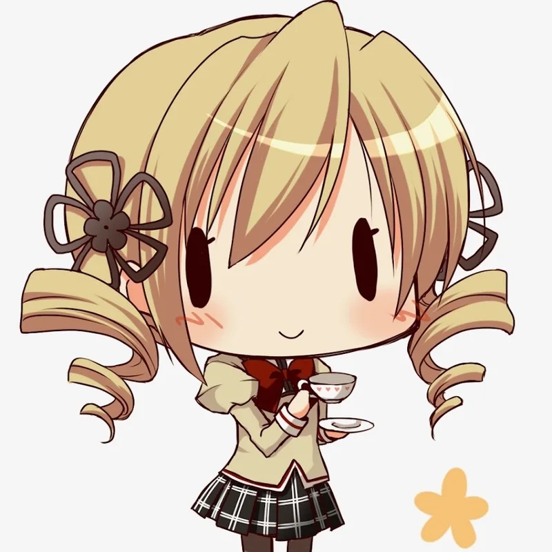 Cảm nhận sự dễ thương qua anime chibi cute đơn giản này