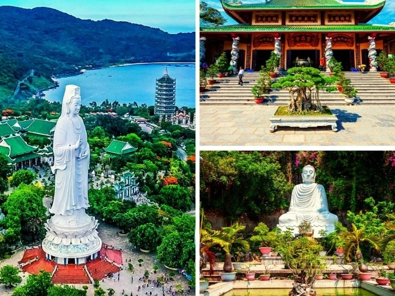 Địa điểm nổi bật tại Đà Nẵng: chùa bán đảo sơn trà