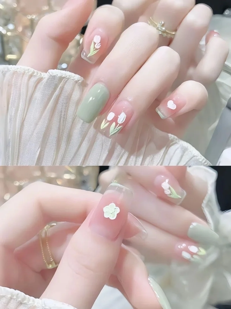 Nail cute dễ làm phù hợp cho người mới bắt đầu