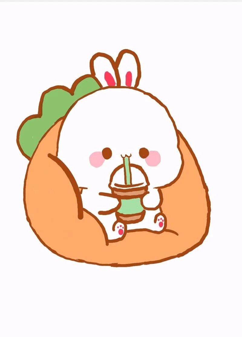 Đừng bỏ lỡ con thỏ cute chibi siêu dễ thương, chắc chắn bạn sẽ yêu ngay từ cái nhìn đầu tiên