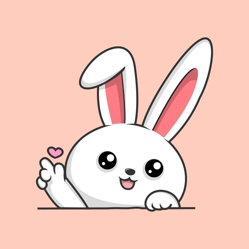 Vẽ thỏ cute chibi đơn giản nhưng đầy ấn tượng, thử ngay nếu bạn là fan của anime