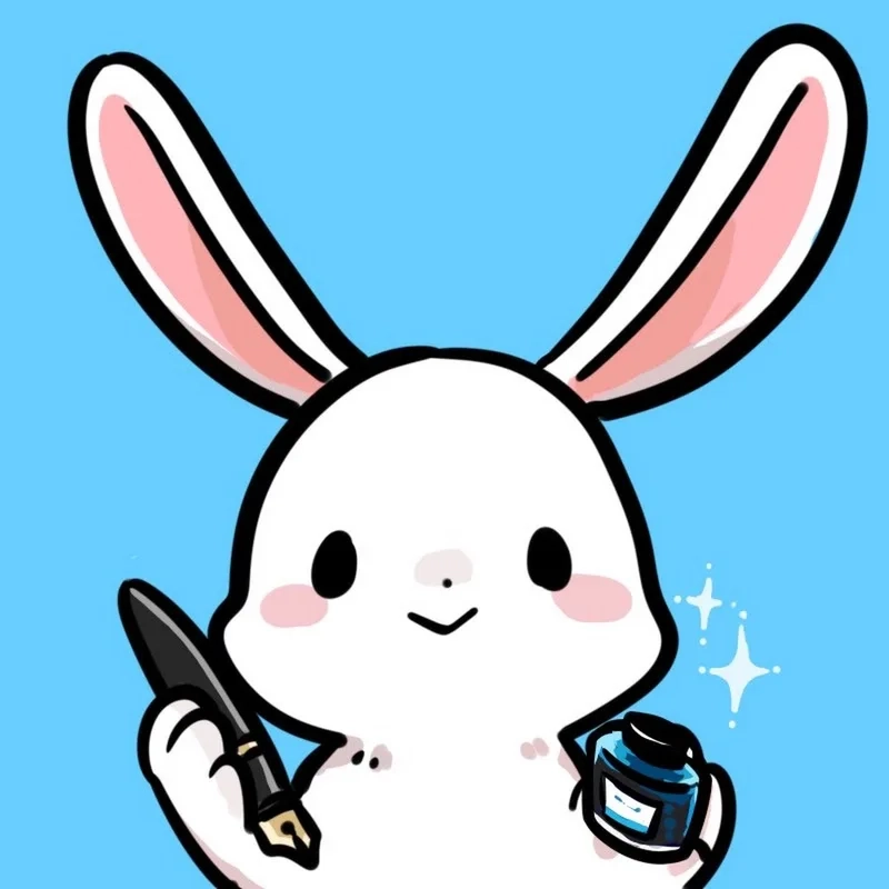 Con thỏ cute hình bánh bao chibi siêu dễ thương, đừng bỏ qua