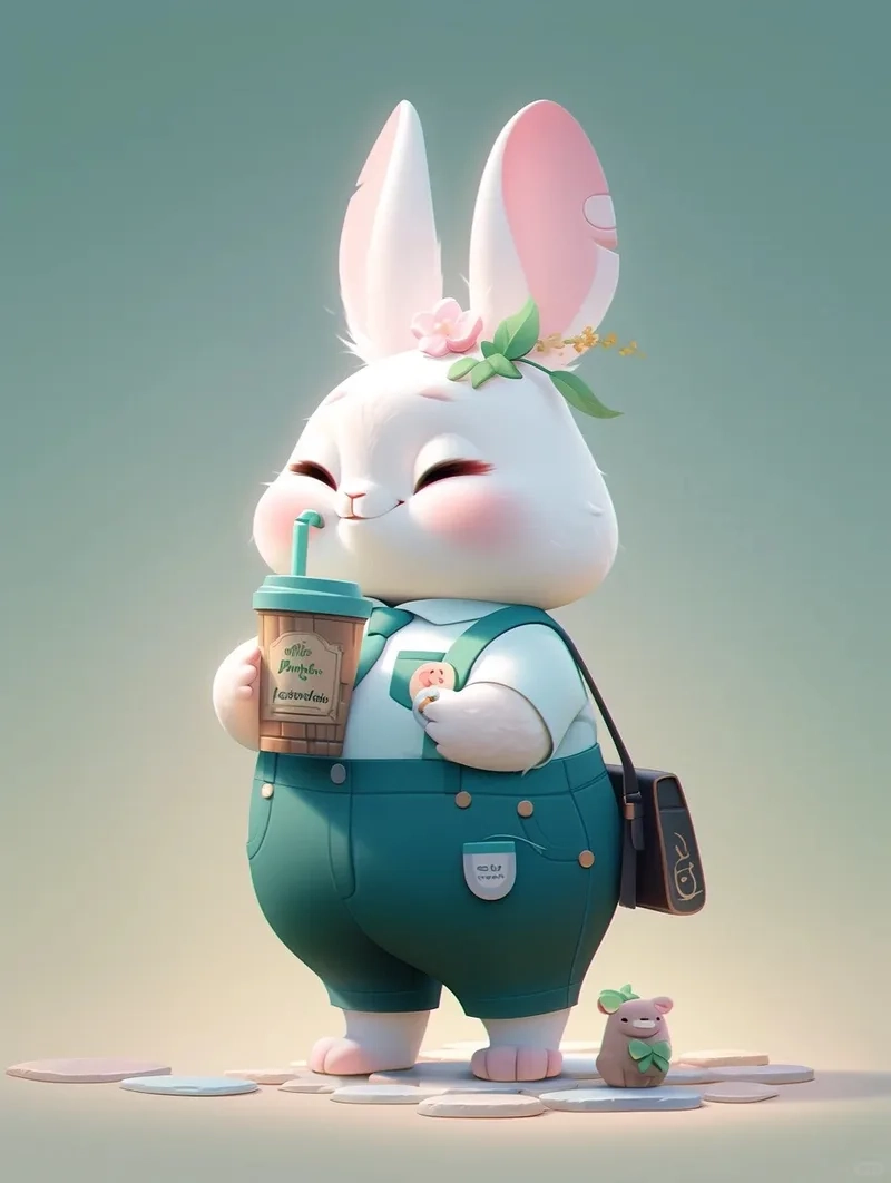 Chibi vẽ con thỏ cute mang đến cho bạn những phút giây thư giãn tuyệt vời