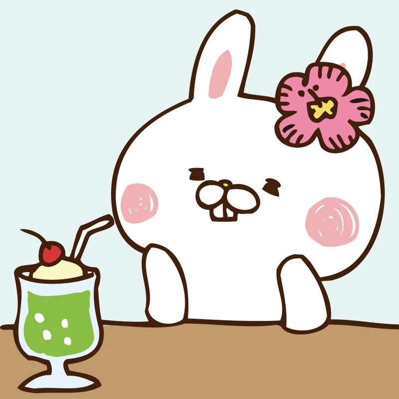 Chibi cute thỏ luôn làm cho mọi người phải yêu thích ngay từ cái nhìn đầu tiên