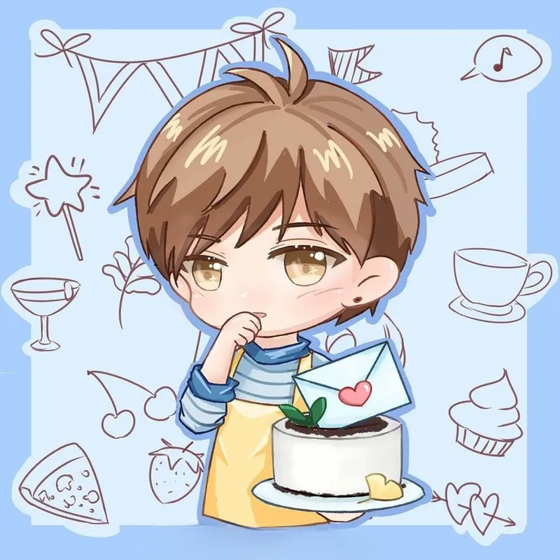 Ghim liền tay ảnh anime nam cute chibi hot trend