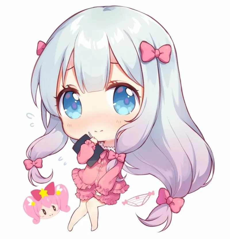 Siêu phẩm hình anime nữ cute chibi dành cho fan nữ chibi