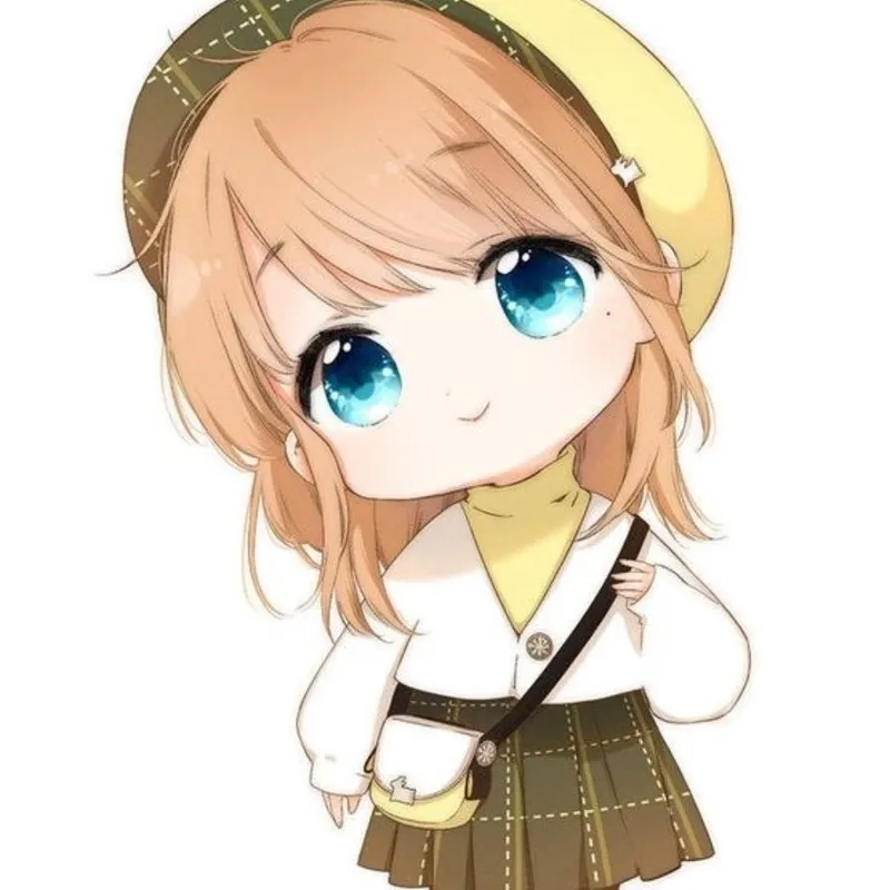 Xem ngay bộ hình nữ chibi cute siêu đáng yêu