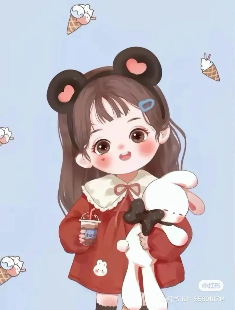 Top ảnh anime nữ chibi cute khiến ai cũng yêu thích
