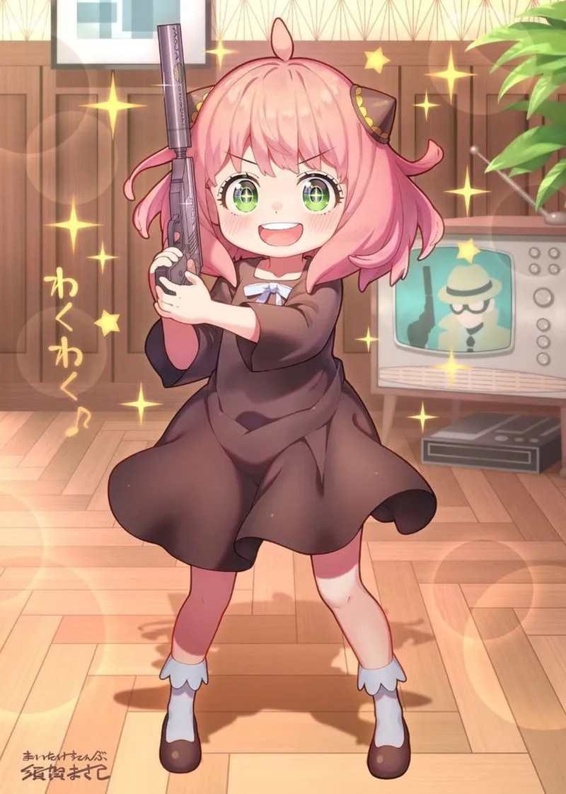 Ngắm fan art Anya với hình vẽ sáng tạo