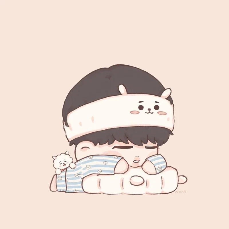 Đáng yêu vô cực cùng avatar ảnh chibi cute boy chuẩn style