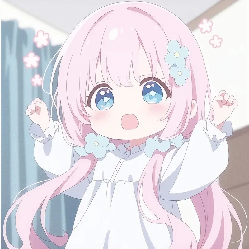 Ngọt ngào và đáng yêu với hình avatar nữ cute chibi