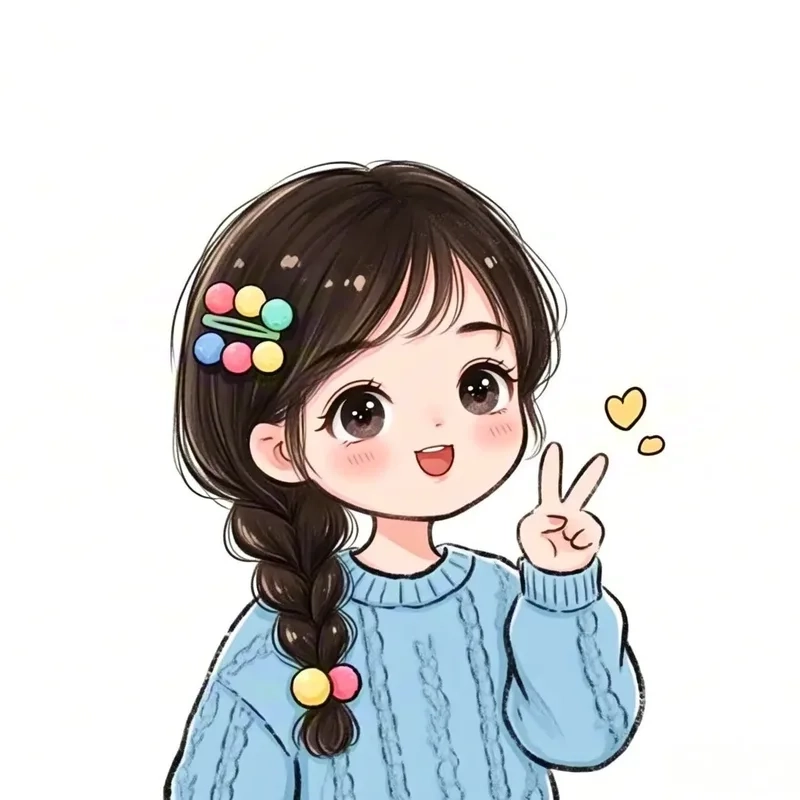 Tỏa sáng với avatar chibi cute nữ đẹp như mộng