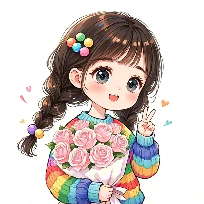 Đổi phong cách với avatar đẹp cho nữ cute chibi mới mẻ