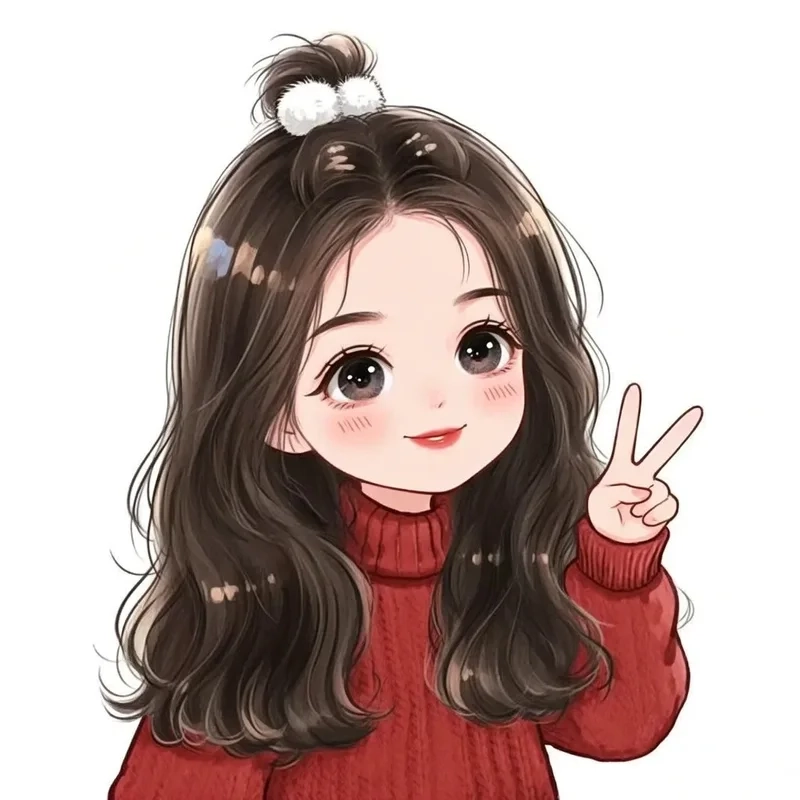 Nét cá tính riêng từ avatar chibi hình ảnh chibi nữ cute