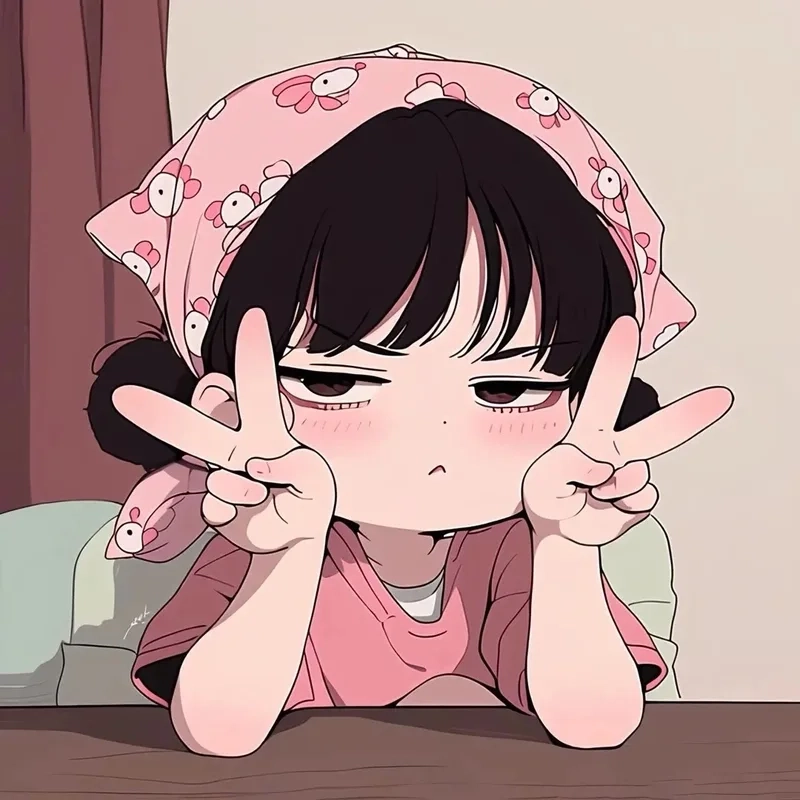 Đốn tim cộng đồng mạng cùng chibi cute girl avatar ảnh anime