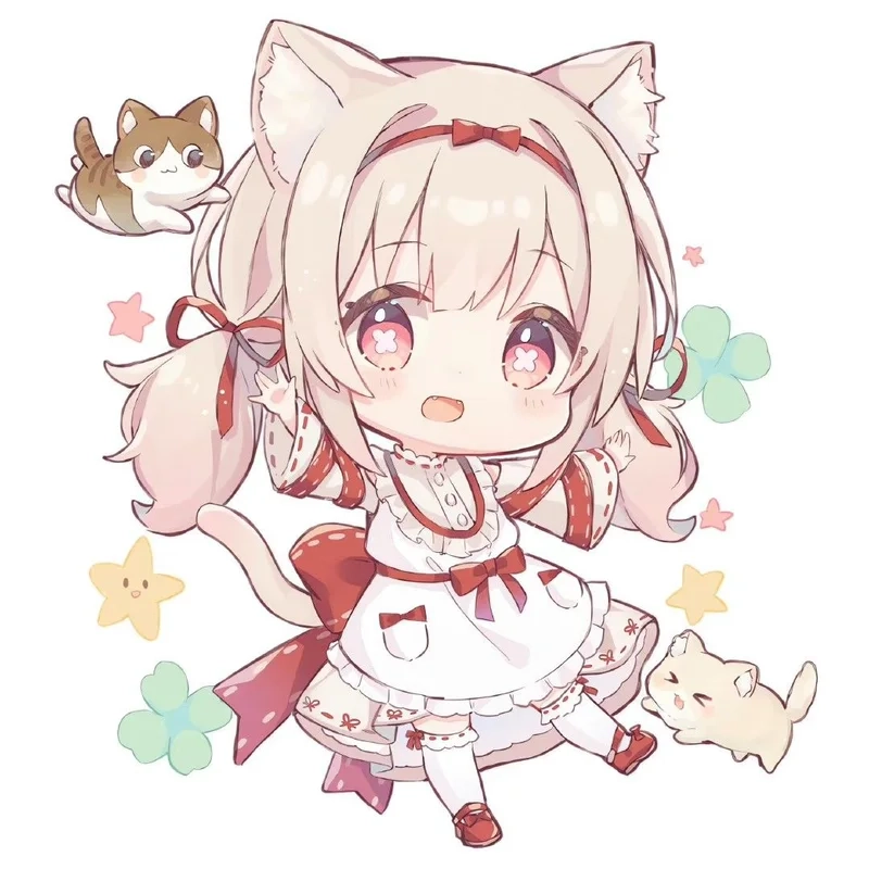 Hình ảnh chibi cute avatar đẹp cho nữ cute cực kỳ dễ thương