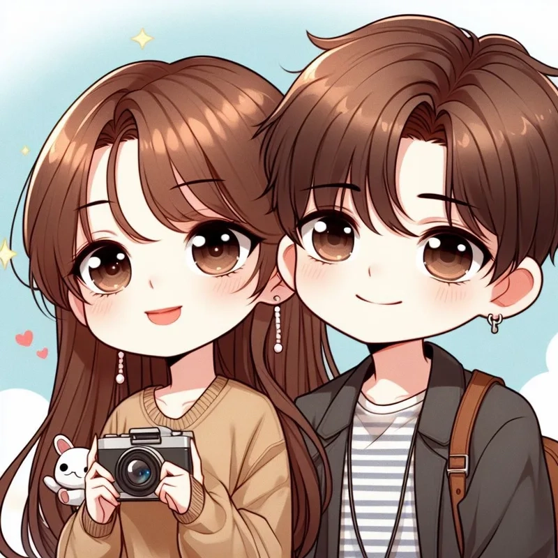 BFF đích thực cần có chibi ảnh avatar đôi bff cute