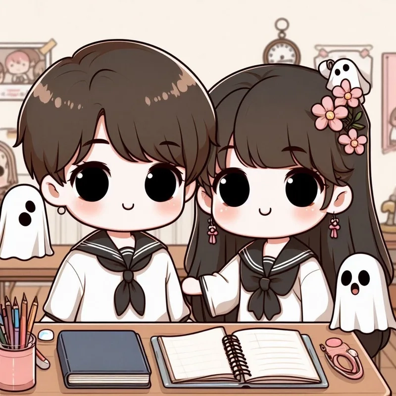 Hợp nhau chưa đủ, phải có avatar cute chibi đôi