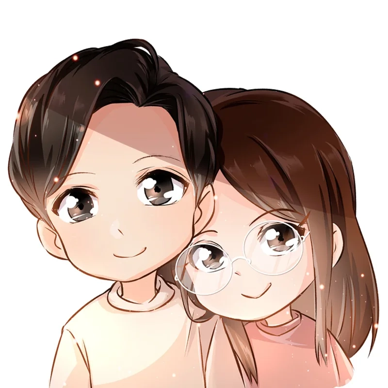 Lưu giữ khoảnh khắc đẹp cùng ảnh cặp đôi chibi