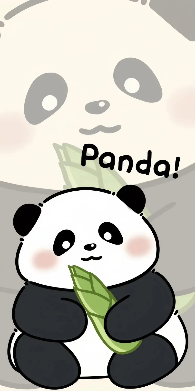 Gây ấn tượng với gấu trúc chibi avatar cute đáng yêu từng milimet